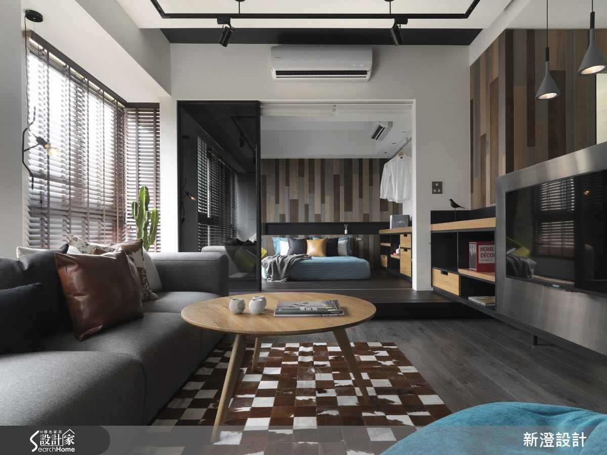 开放又通透！92平現代宅的扩容秘密